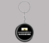 25mm Round Metal Keyring